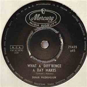 Dinah Washington - What A Diff'rence A Day Makes / Come On Home download free