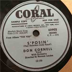 Don Cornell - S'posin' / If You Were Only Mine download free