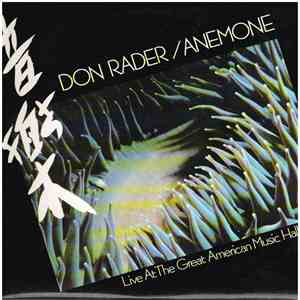 Don Rader - Anemone download free
