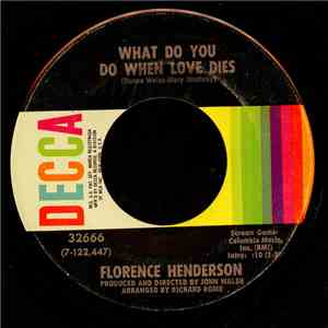 Florence Henderson - What Do You Do When Love Dies download free