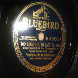 Freddy Martin And His Orchestra - Too Beautiful To Last / Corn Silk download free