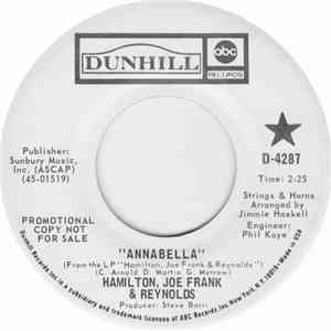 Hamilton, Joe Frank & Reynolds - Annabella / Goin' Down download free