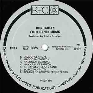 Hungarian Folk Dance Orchestra, Andor Czompo - Hungarian Folk Dance Music download free