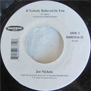 Joe Nichols - If Nobody Believed In You download free