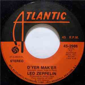 Led Zeppelin - D'yer Mak'er / The Crunge download free