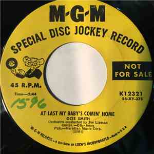 OC Smith - At Last My Baby's Comin' Home / Just Kiss me download free