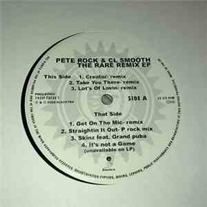 Pete Rock & C.L. Smooth - The Rare Remix Ep download free