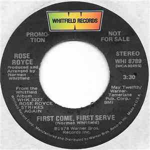 Rose Royce - First Come, First Serve download free
