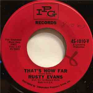 Rusty Evans - That's How Far / Ace Of Sorrow download free