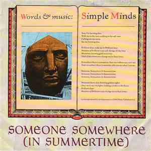 Simple Minds - Someone Somewhere (In Summertime) download free