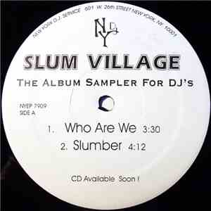 Slum Village - The Album Sampler For DJ's download free