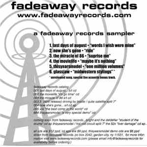 Various - A Fadeaway Records Sampler download free