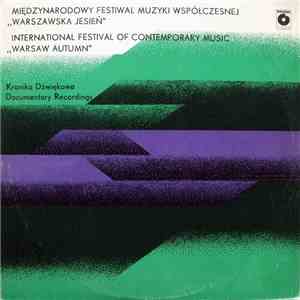 Various - Warszawska Jesień - 1985 - Warsaw Autumn Kronika Dźwiękowa Nr 1 download free
